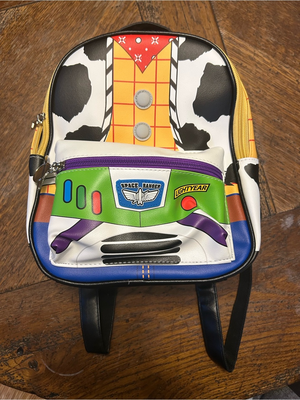 Buzz Lightyear Kids Mini Backpack - Green, White & Purple